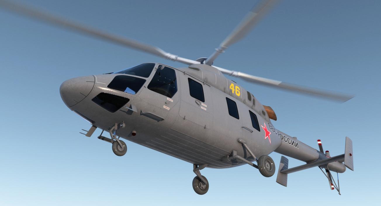 3D Rigged Russian Military Helicopters Collection