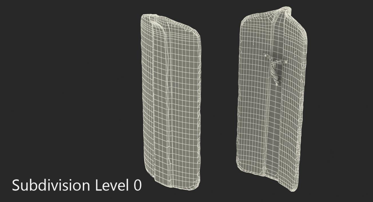 3D Pavise Shield model