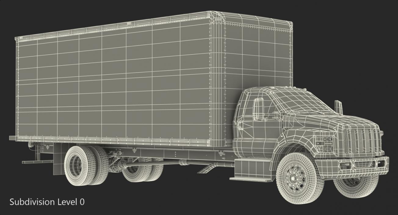 Straight Truck Generic 3D