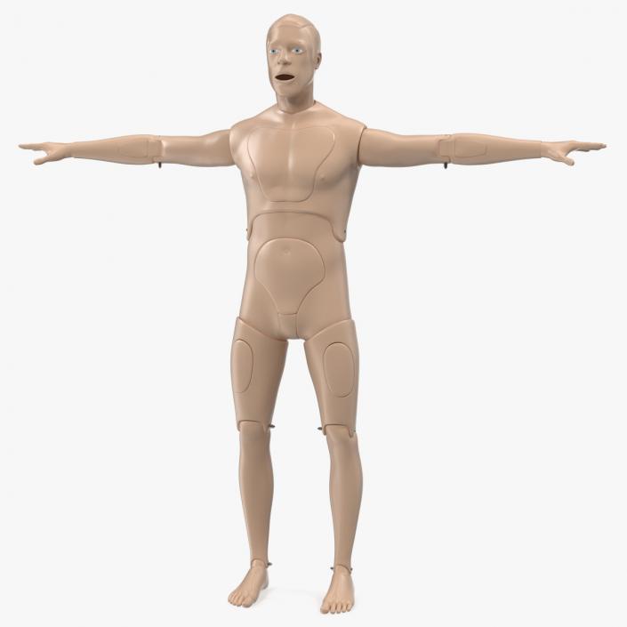 3D First Aid Training Manikin T-Pose model