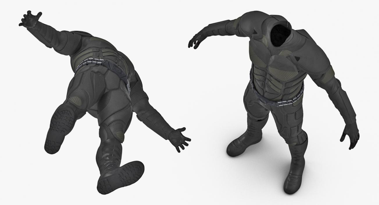 3D Futuristic Soldier Uniform
