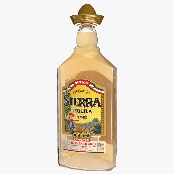 3D Sierra Tequila Reposado model