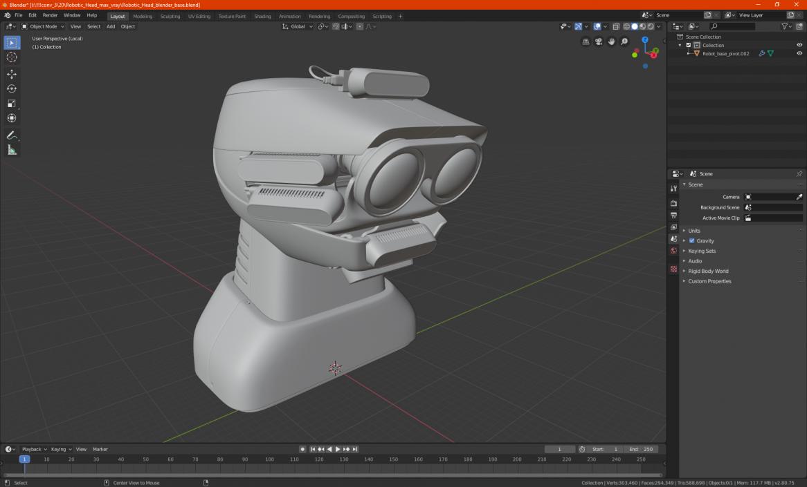 Robotic Head 3D