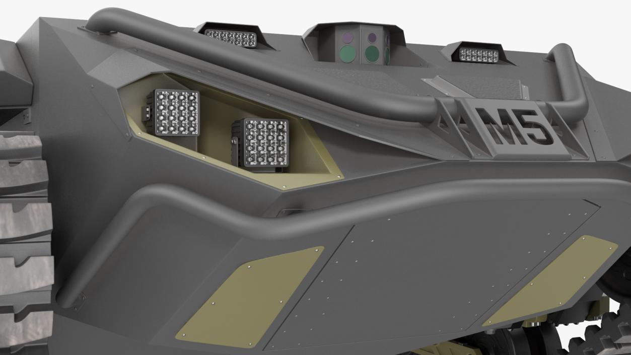 Ripsaw M5 Robotic Combat Vehicle 3D
