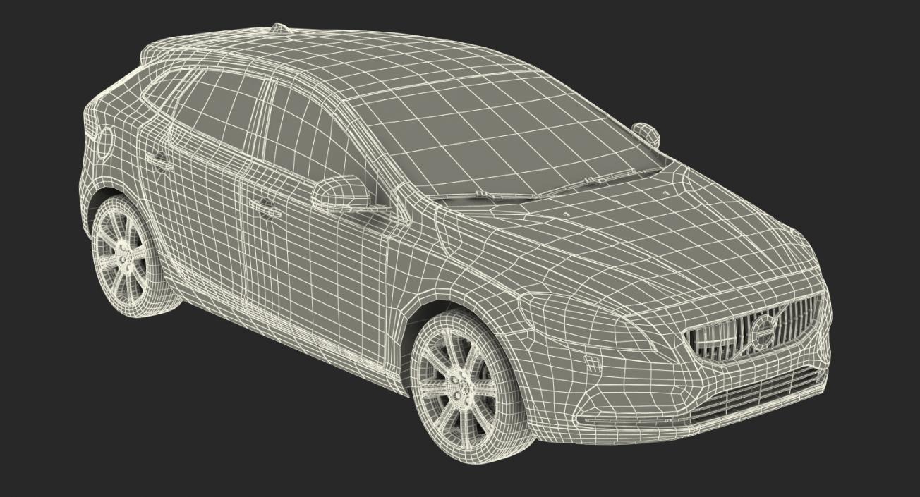 Volvo V40 Hatchback 3D model