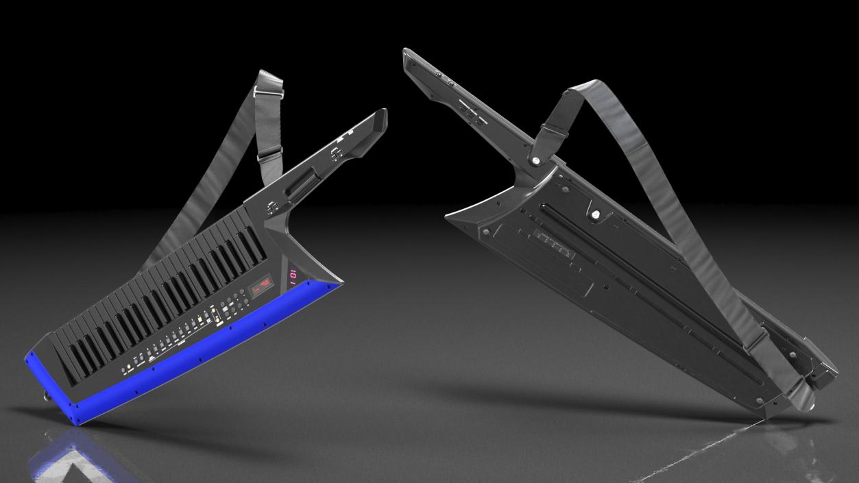 3D model Keytar