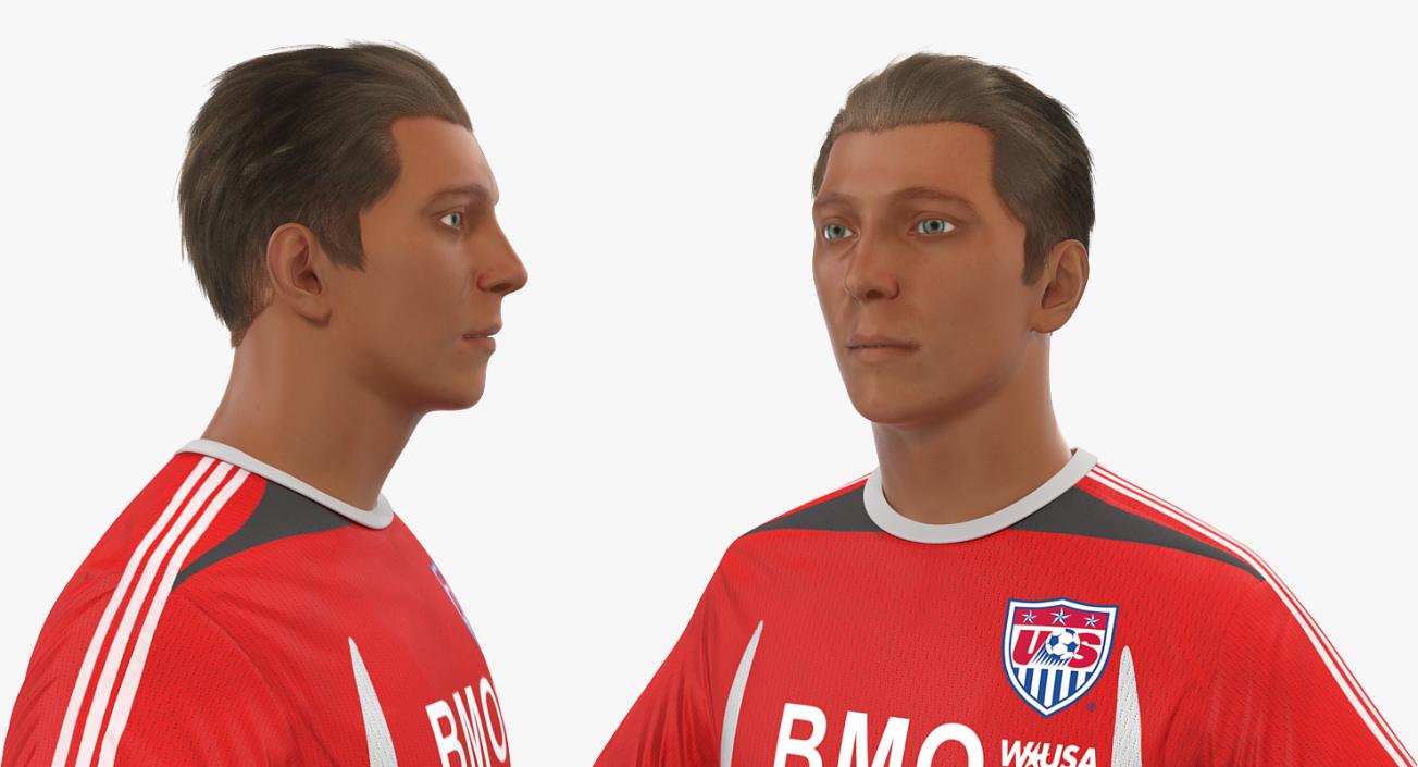 Soccer or Football Player Rigged 3D