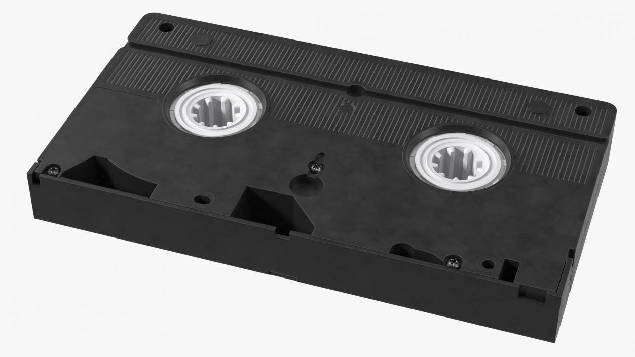 VHS E180 Video Cassette Tape with Cover 3D model