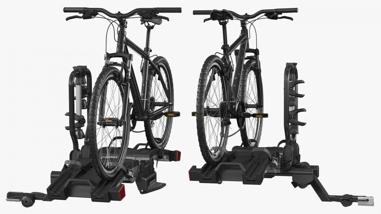 3D model Hitch Bike Racks with Mountain Bike