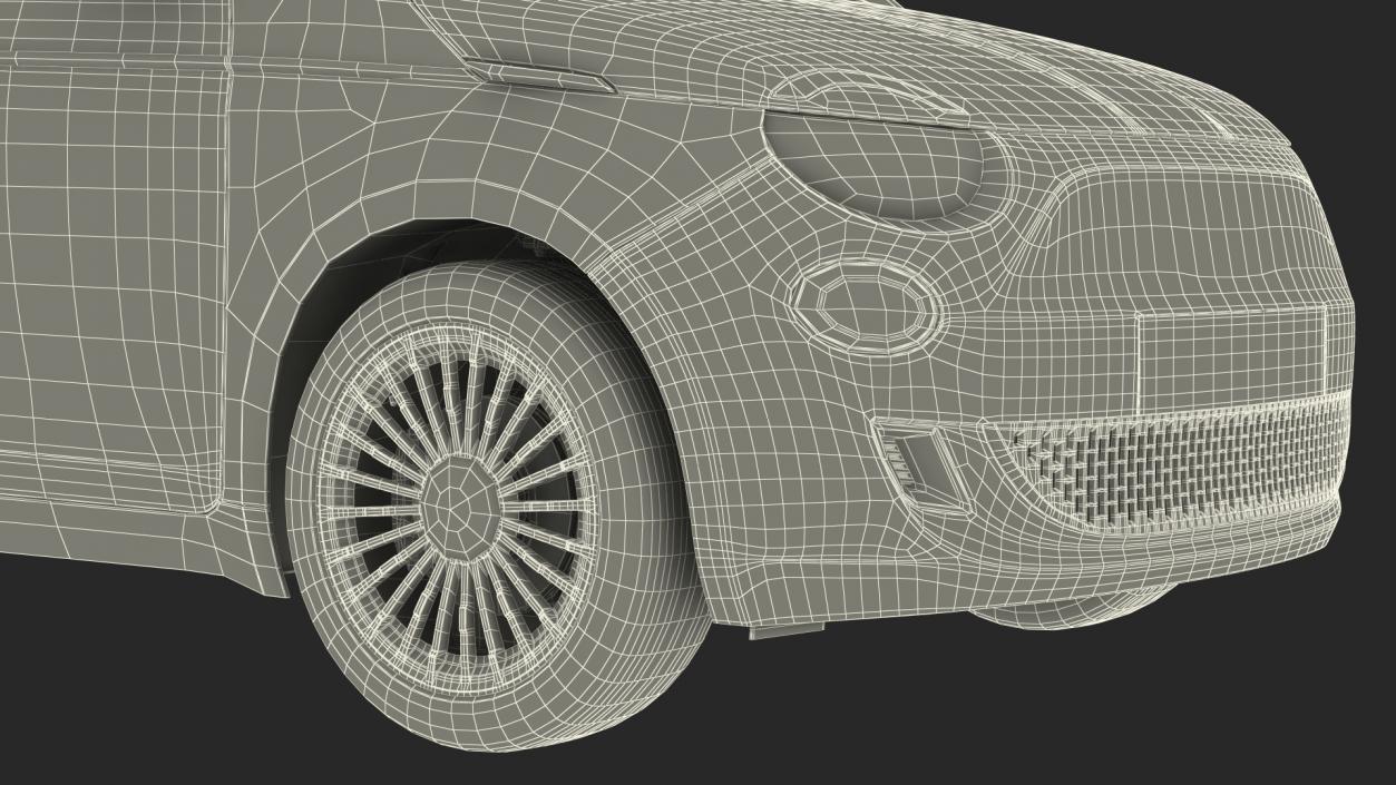 EV Compact Car 3D model