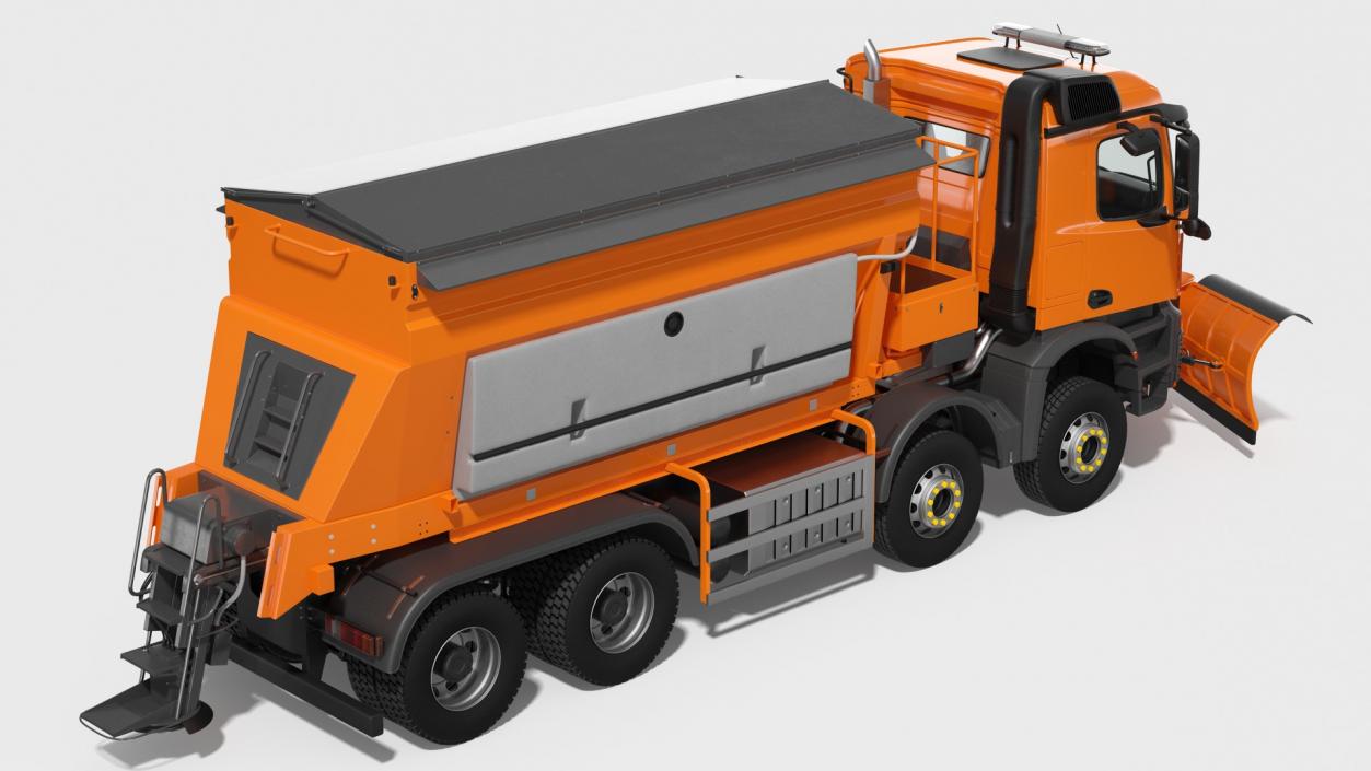 3D Gritter Truck model