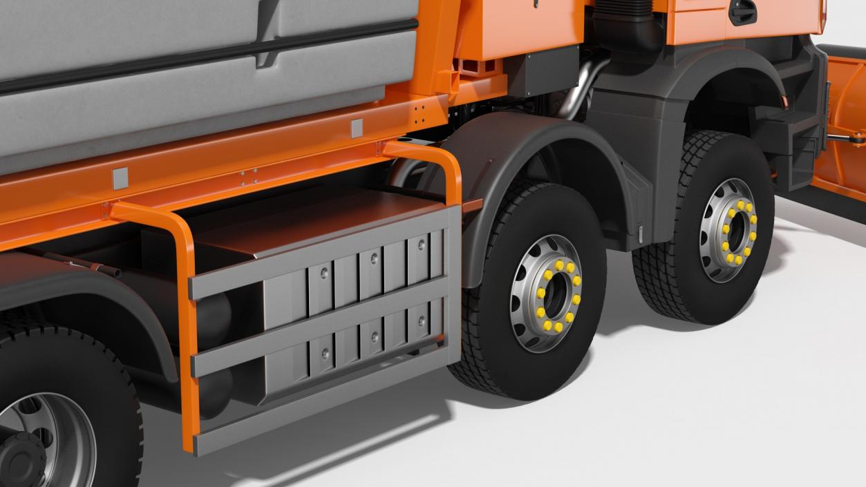 3D Gritter Truck model