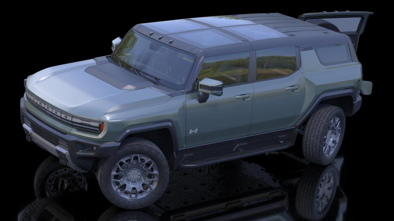 GMC Hummer EV SUV Rigged(1) 3D
