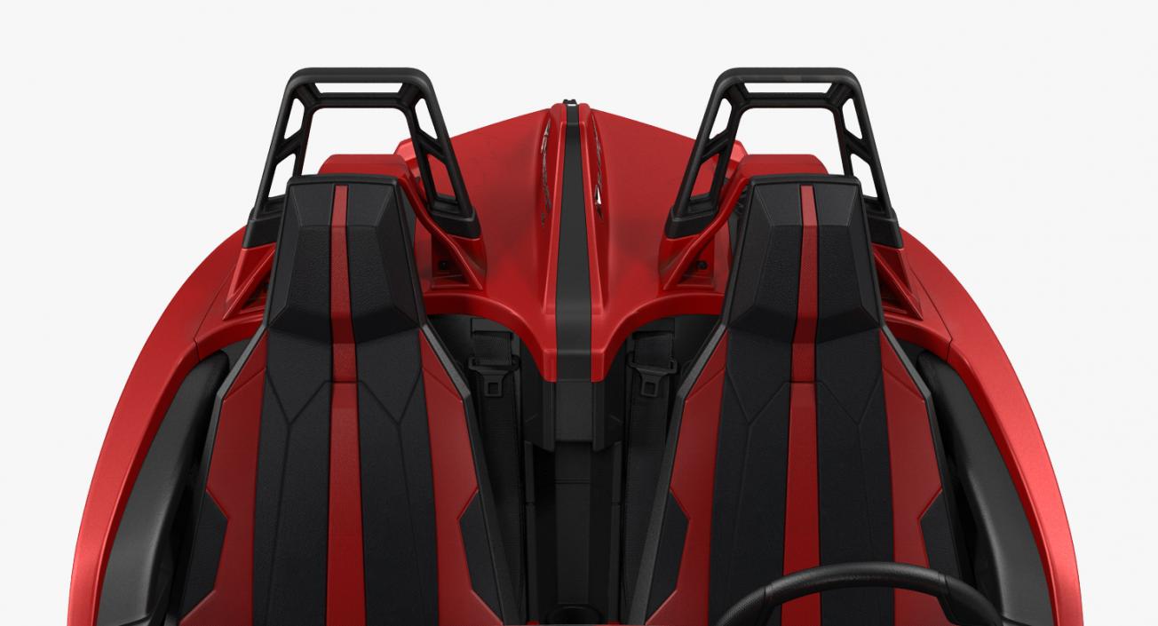 Polaris Slingshot Trike Red 2016 3D