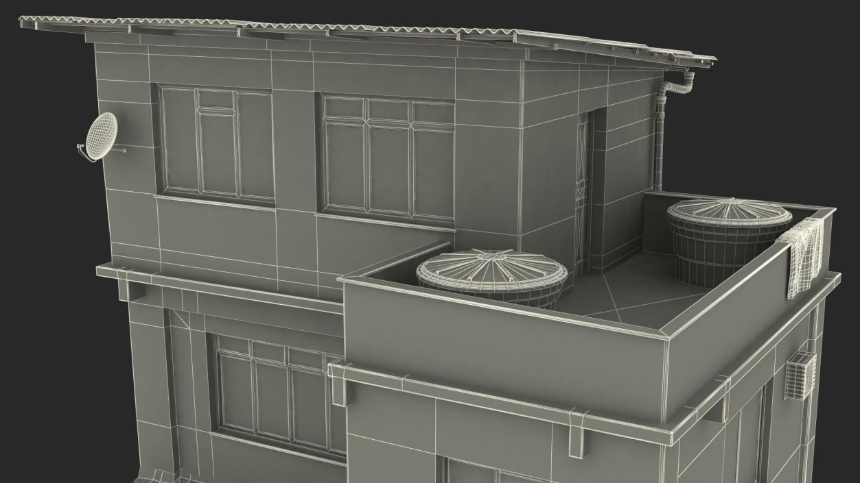 3D Favela House New