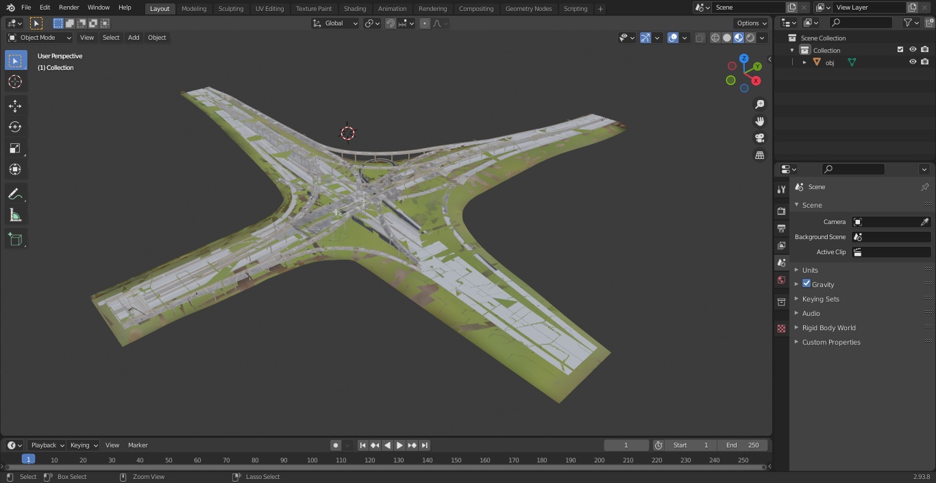 Los Angeles Freeway 3D model