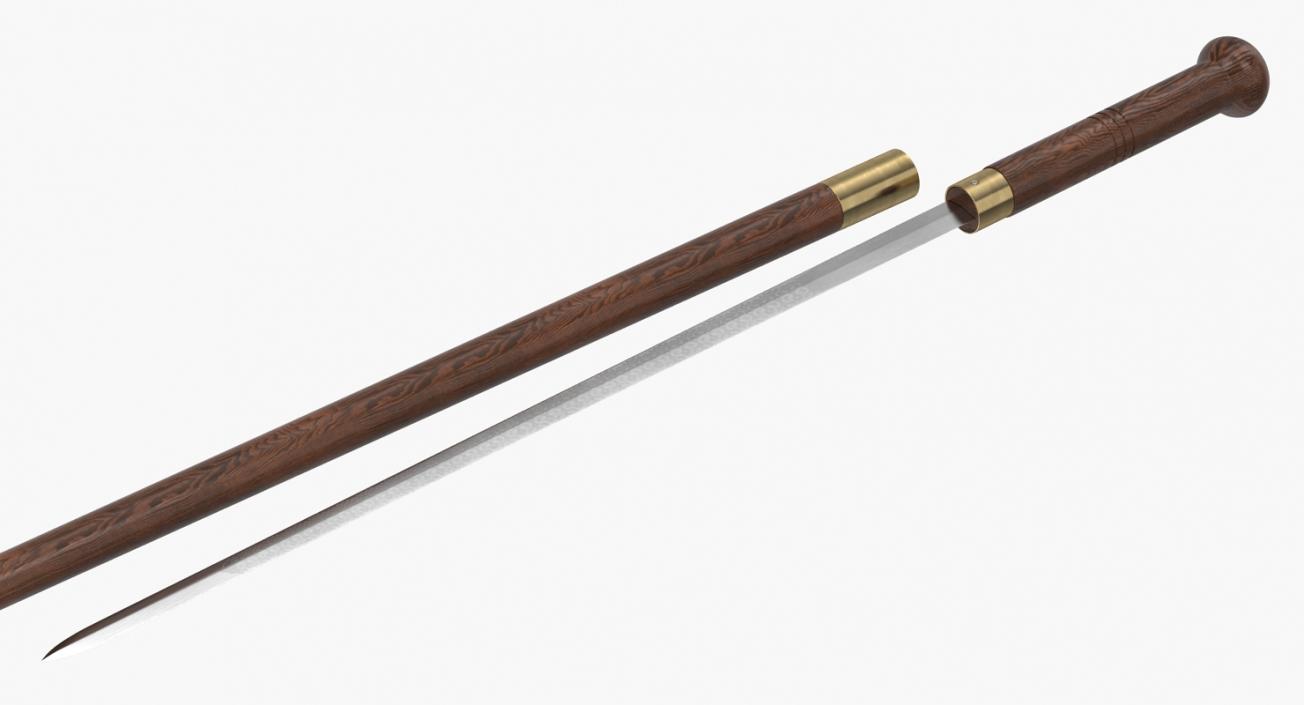 3D model Swordstick