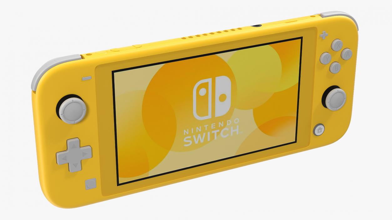 Nintendo Switch Lite Yellow 3D