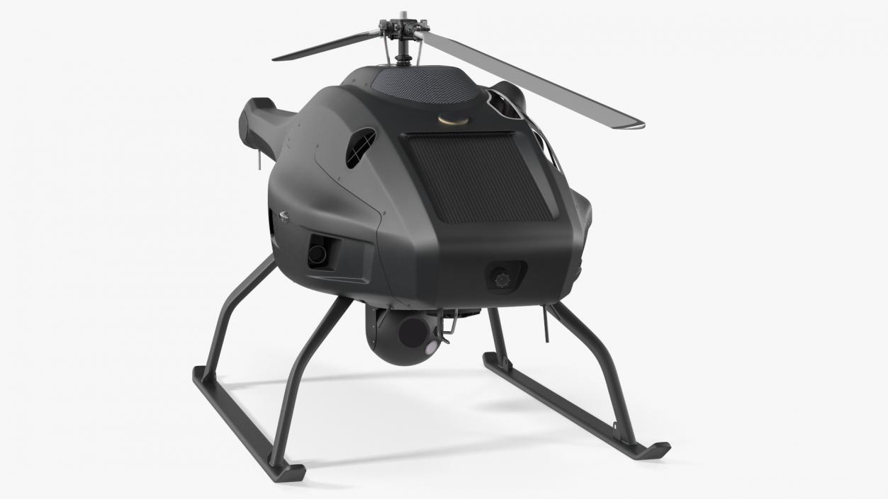 UAV Helicopter 3D model