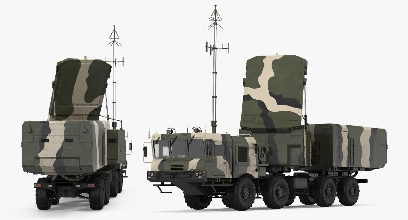 3D Mobile Radar Station 96L6 for S-400 Battle Position