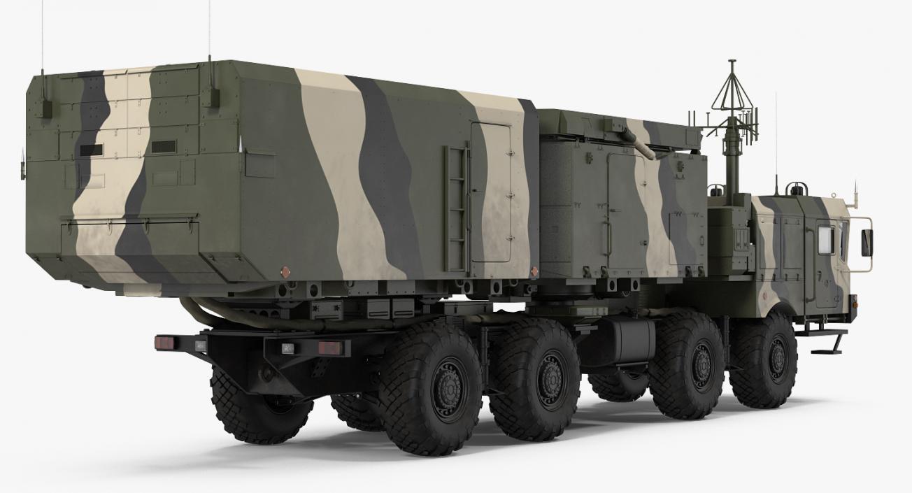 3D Mobile Radar Station 96L6 for S-400 Battle Position