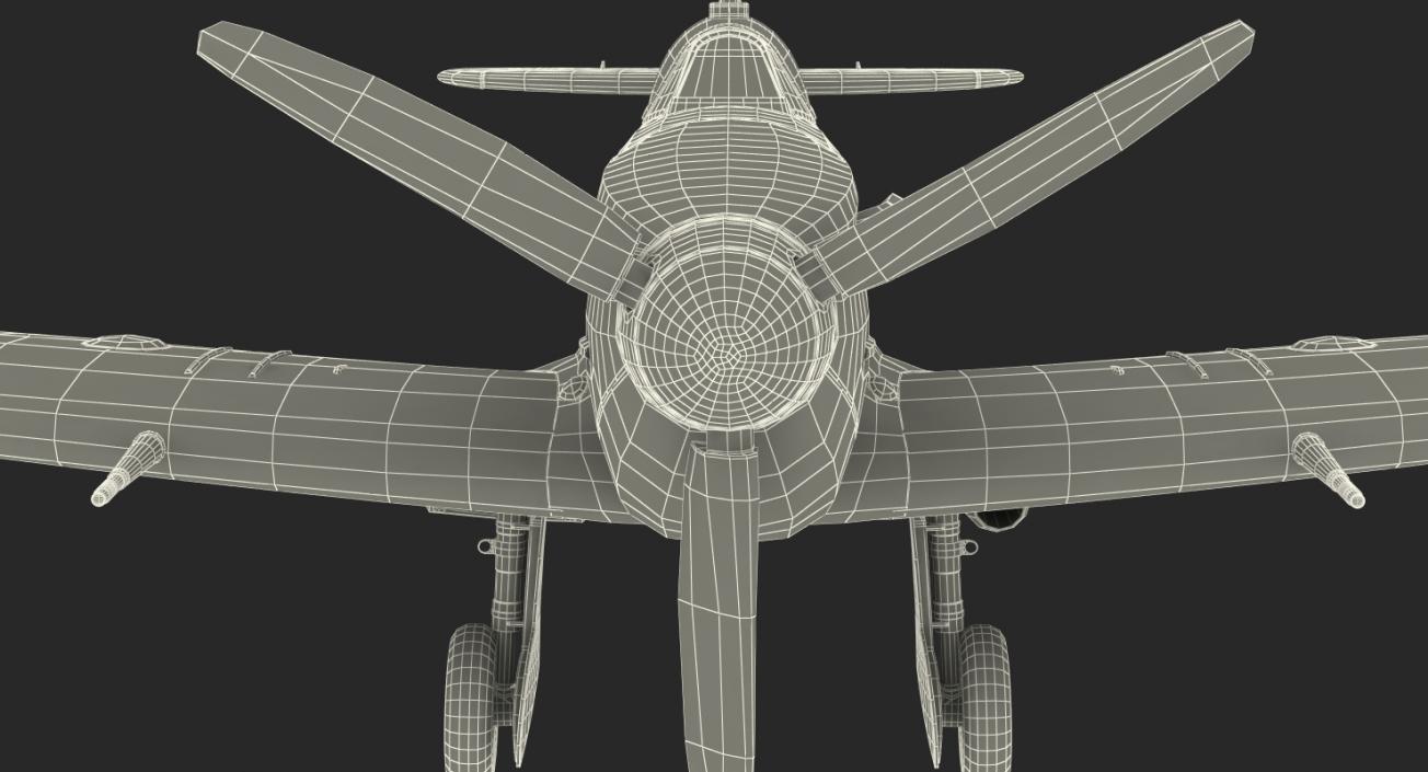 Supermarine Spitfire Rigged 3D