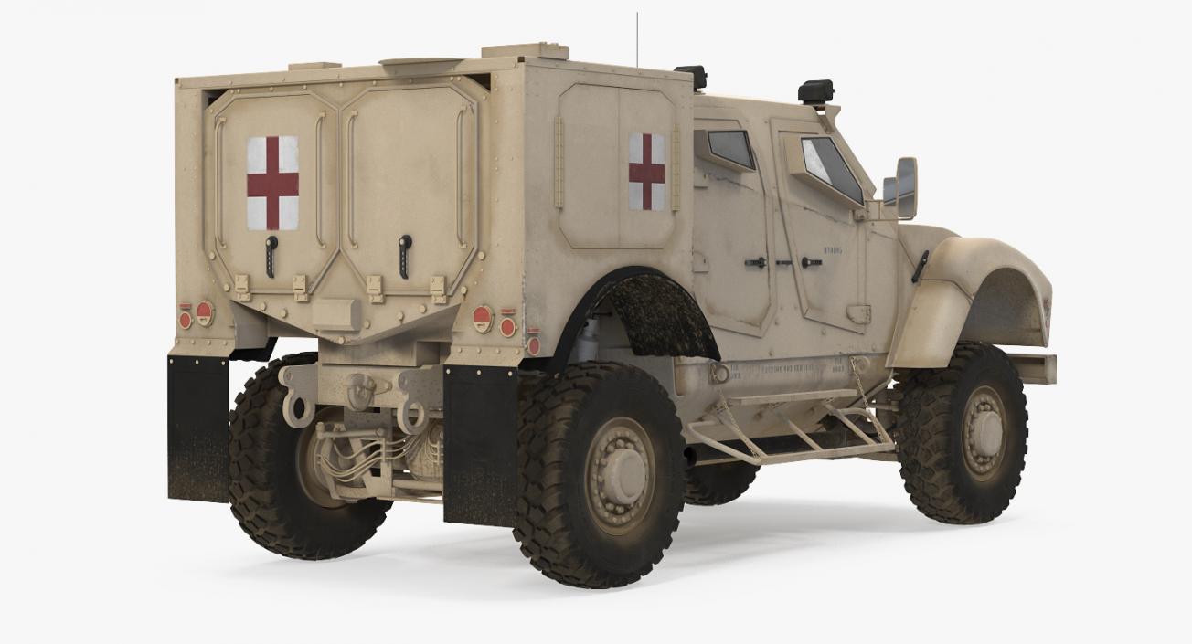 Oshkosh M-ATV Medical Vehicle 3D model
