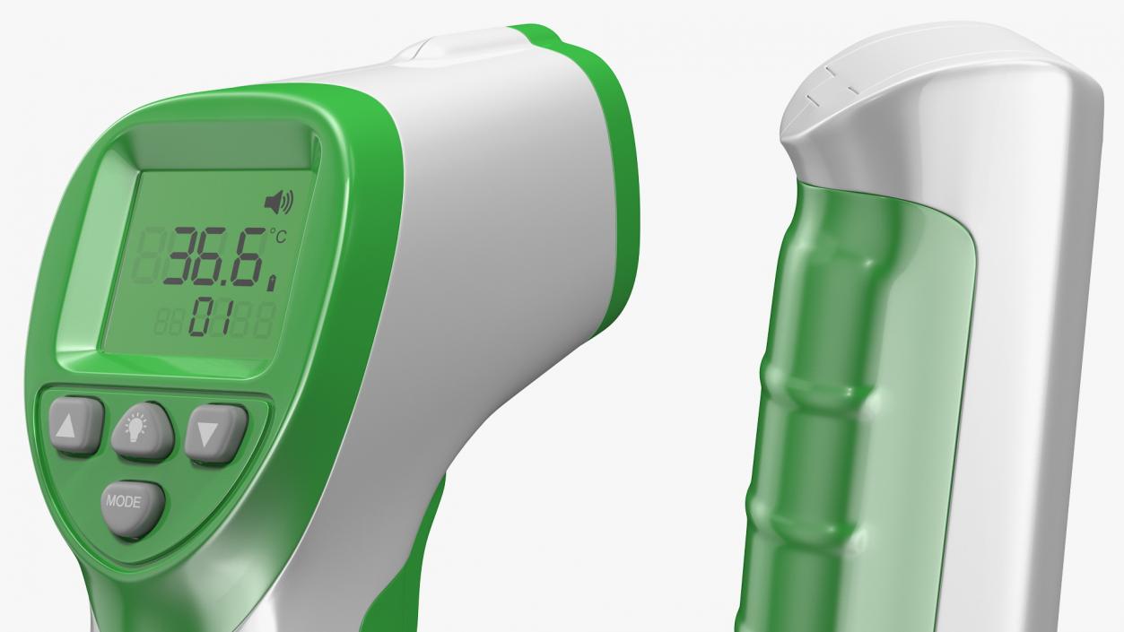 Digital Medical Thermometer 3D