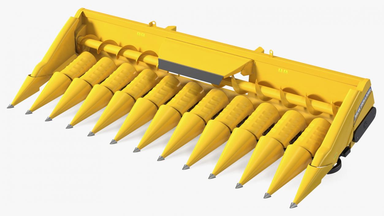 3D model Rigid Corn Header 12 Rows New Holland Agriculture 980CR