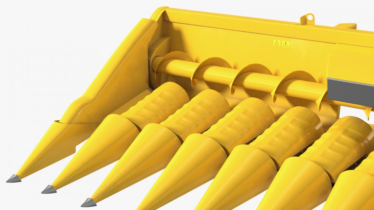 3D model Rigid Corn Header 12 Rows New Holland Agriculture 980CR