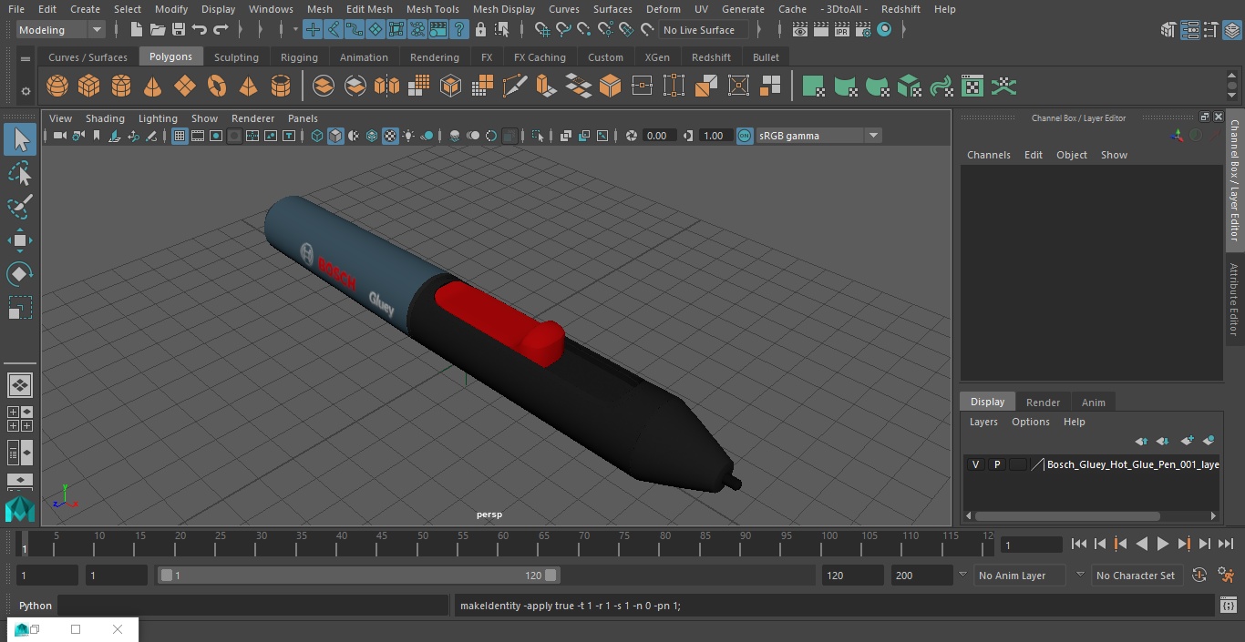 Bosch Gluey Hot Glue Pen 3D model