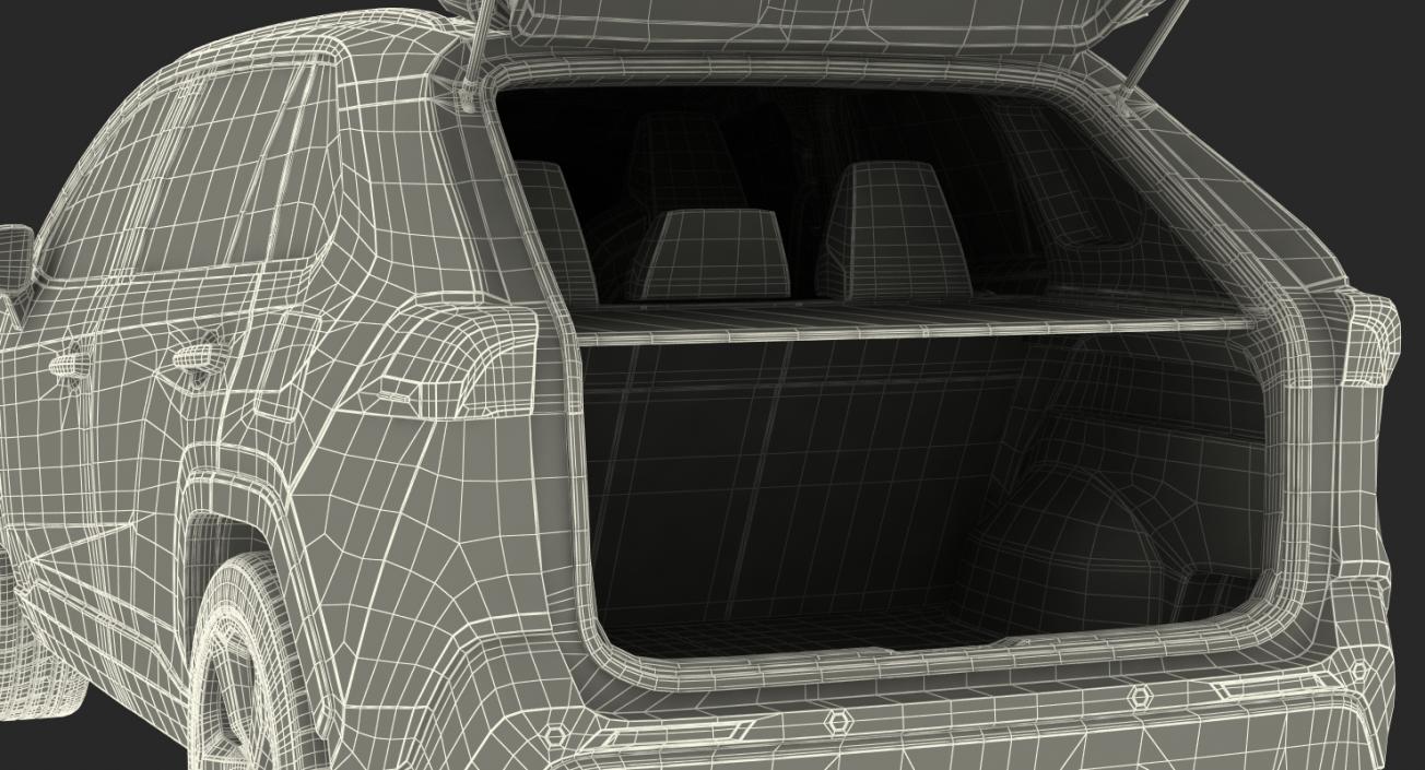 Toyota RAV4 2019 Simple Interior 3D