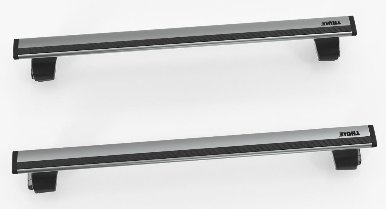 3D model Thule Wingbar Silver