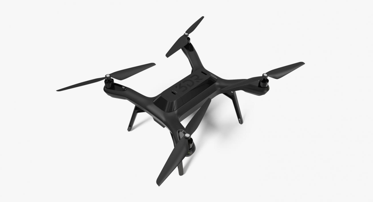 3D R Solo Drone Quadcopter model