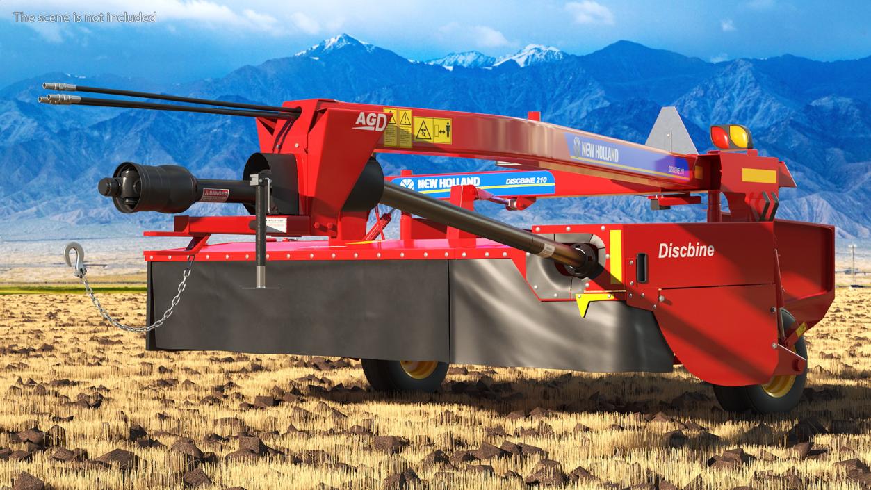 3D Discbine 210 Side Pull Disc Mower Conditioners