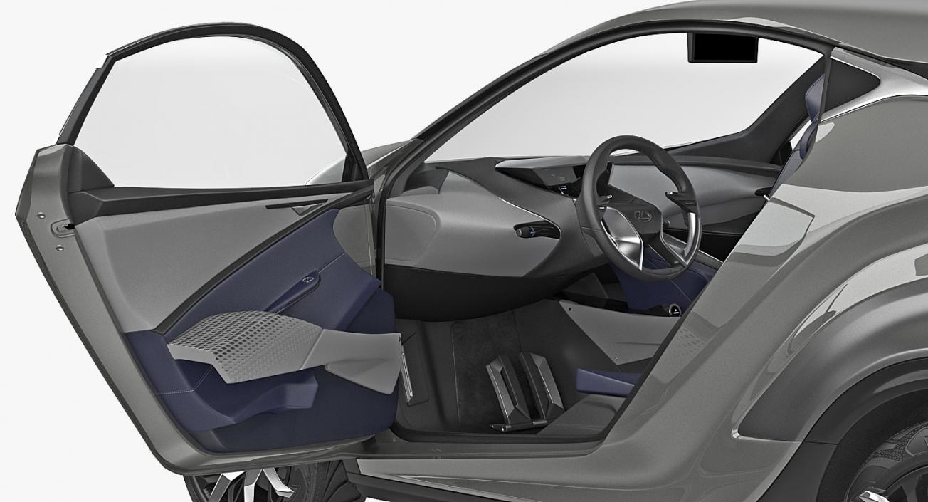 3D Concept Car Lexus LF-SA model