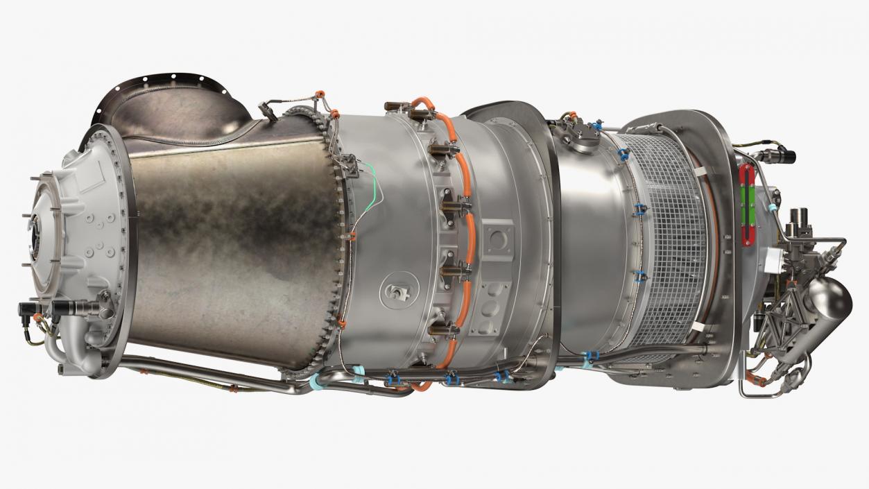 3d Model Pratt And Whitney Pt6c Turboshaft Engine 3d Molier International