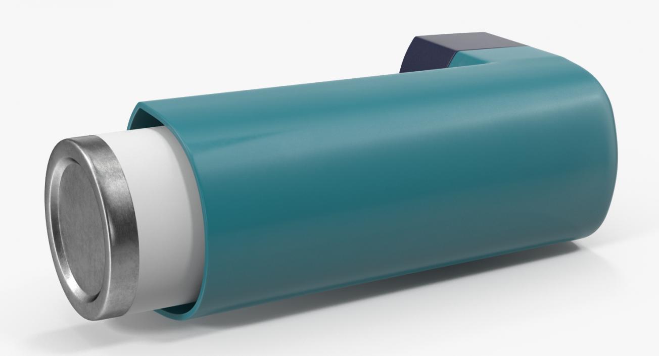 Asthma Inhaler 3D model