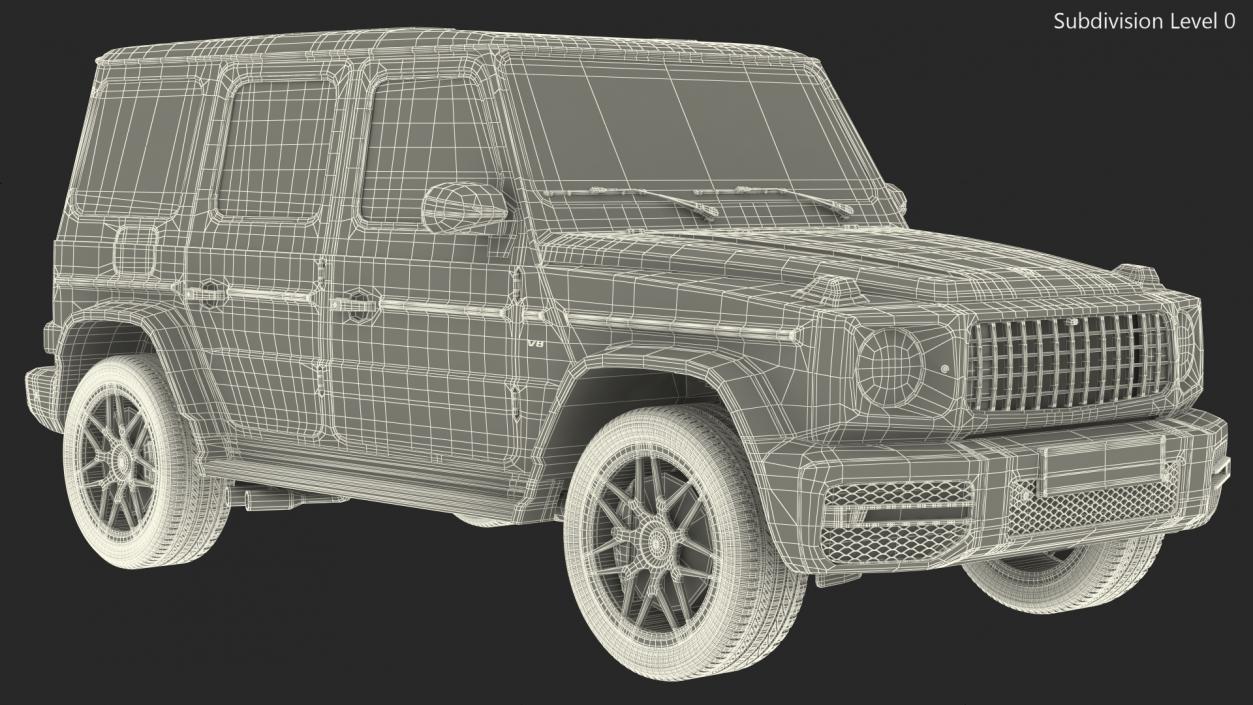 3D Luxury SUV Generic model