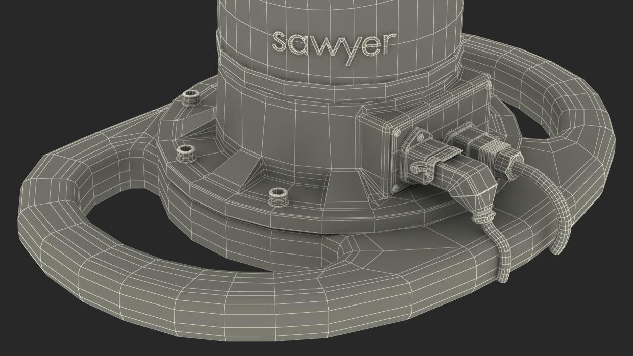 3D model Sawyer Black Edition Collaborative Robot