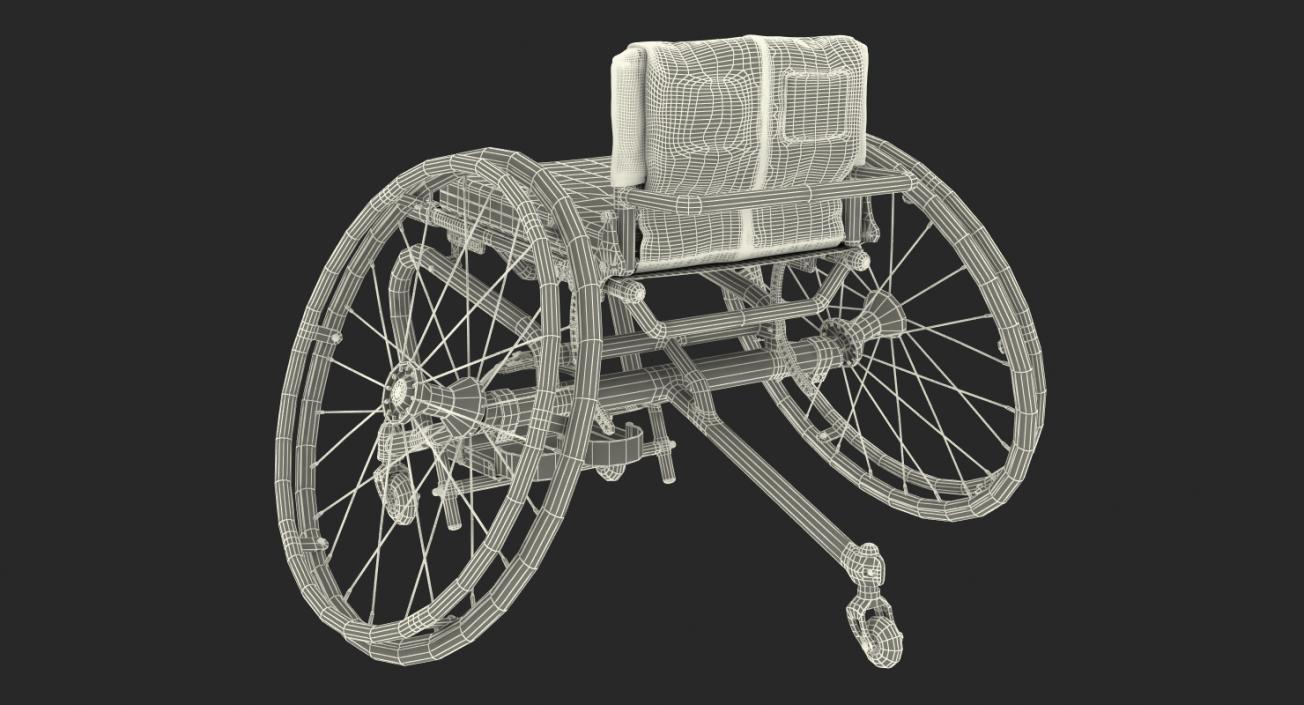 3D model All Court Sports Wheelchair Generic