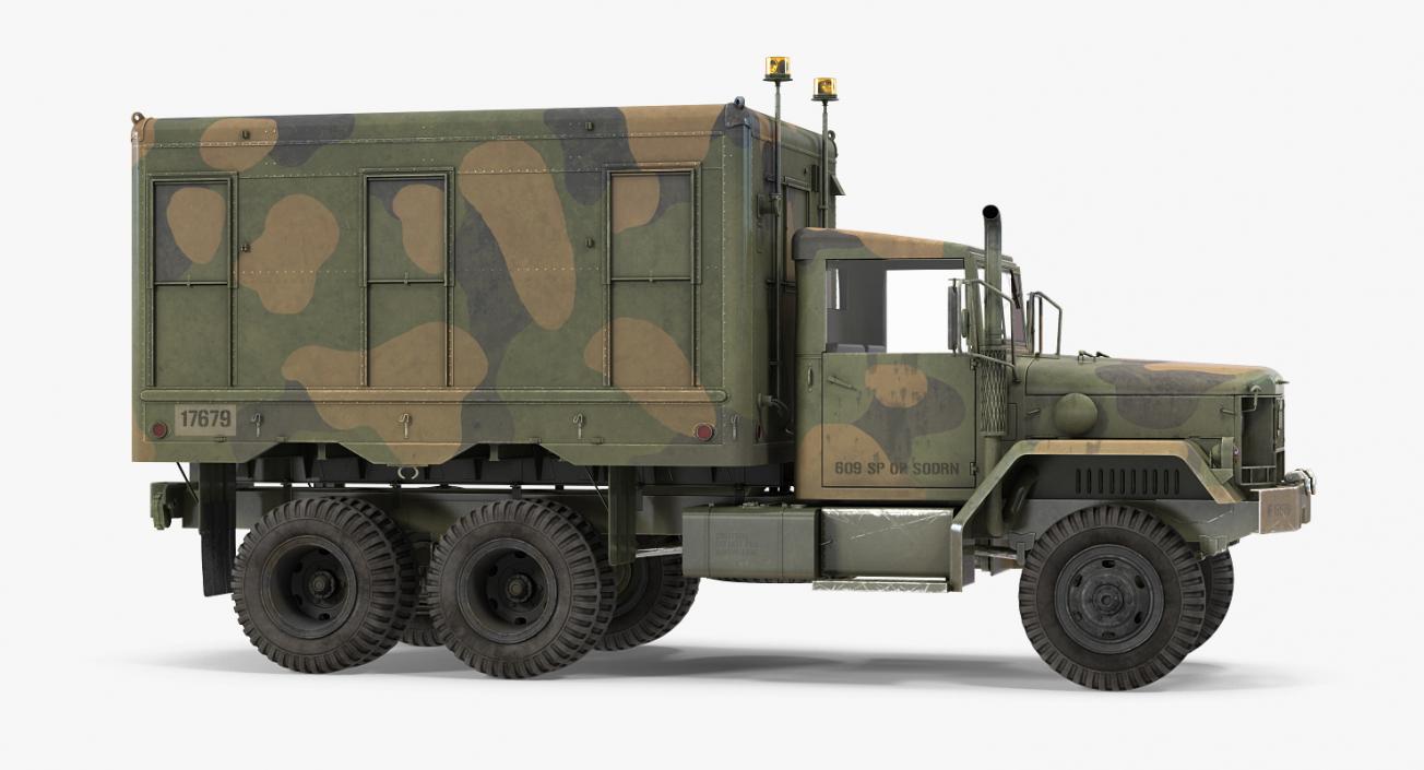 US Truck M109 Shop Van 3D