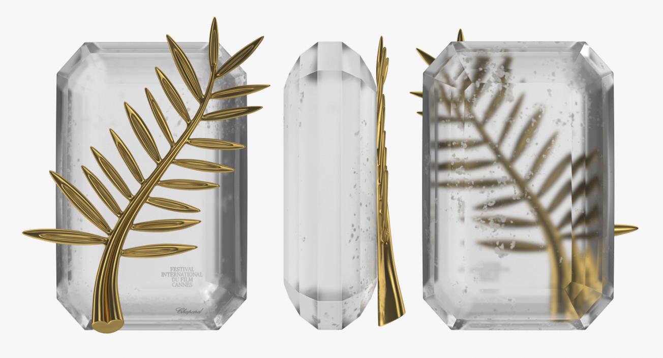 Palme d'Or Prize Small 3D