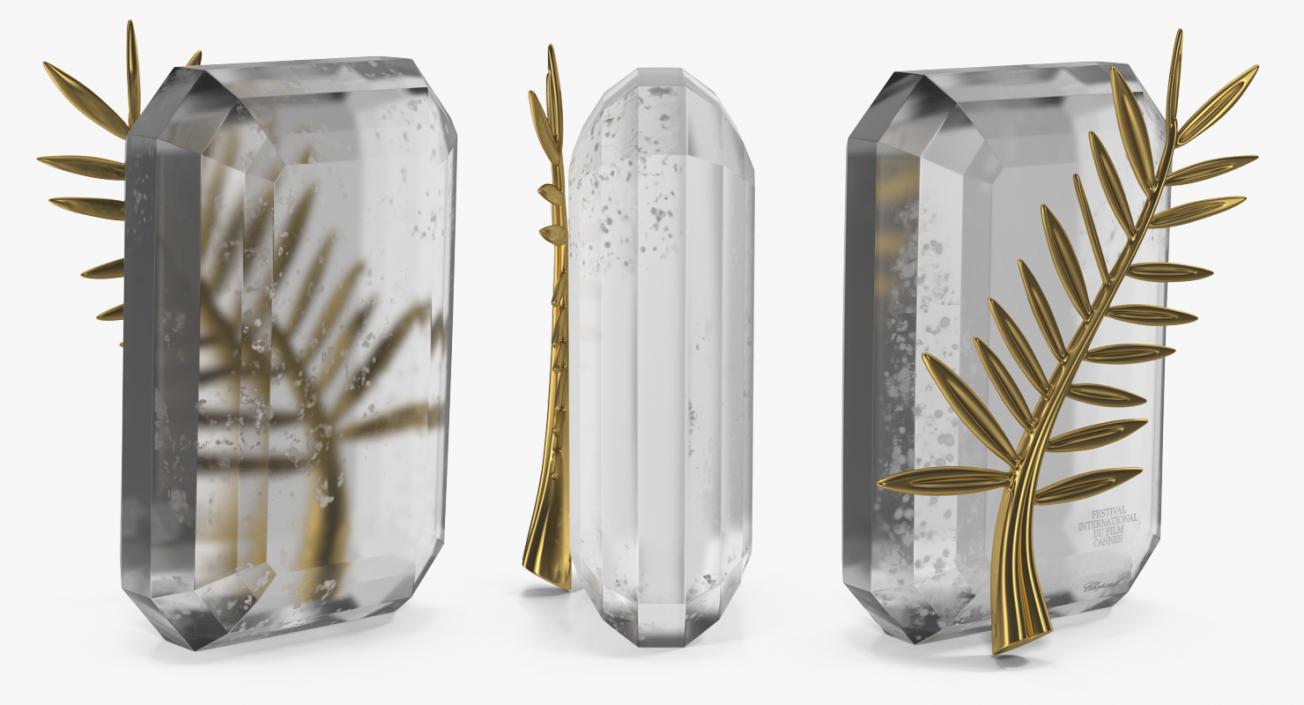 Palme d'Or Prize Small 3D