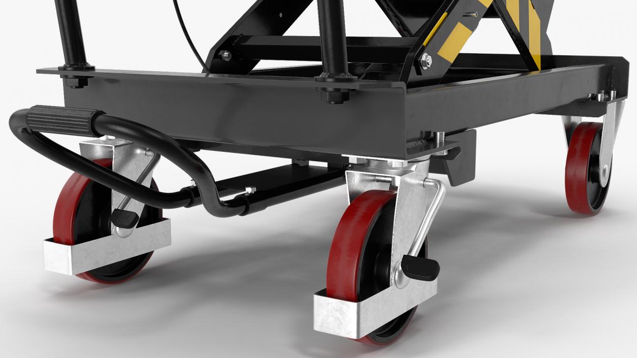3D model Mobile Hydraulic Scissor Table