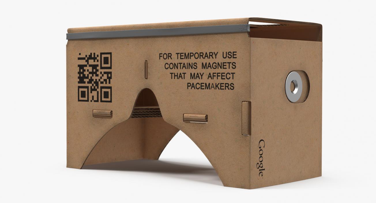 Google Cardboard VR Headset and Pixel Phone Collection 3D model