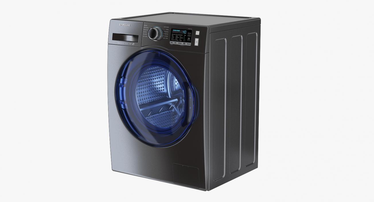 3D model Inox Samsung WW6800 Washing Machine