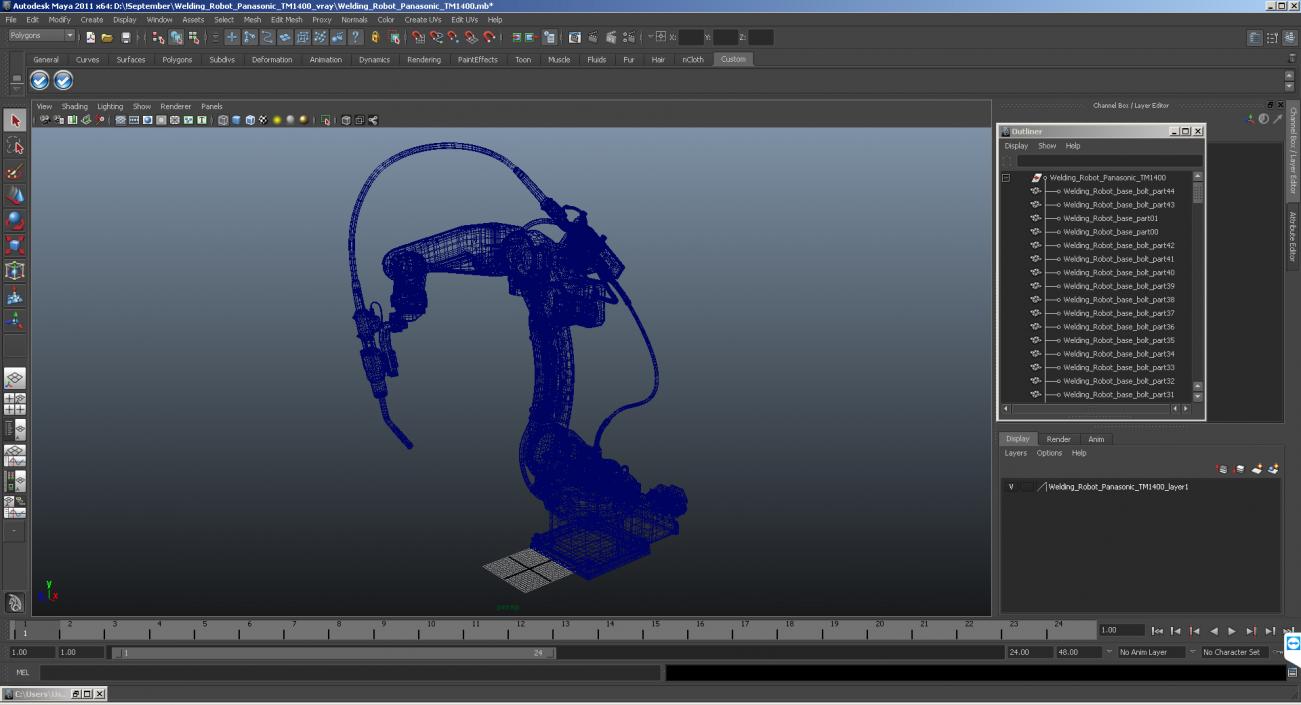 3D Welding Robot Generic