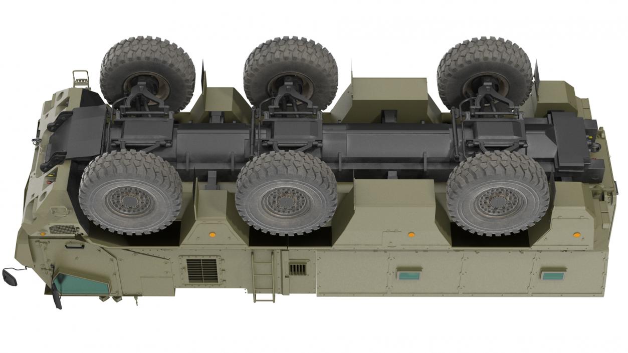 KAMAZ 63968 Typhoon MRAP Vehicle 3D