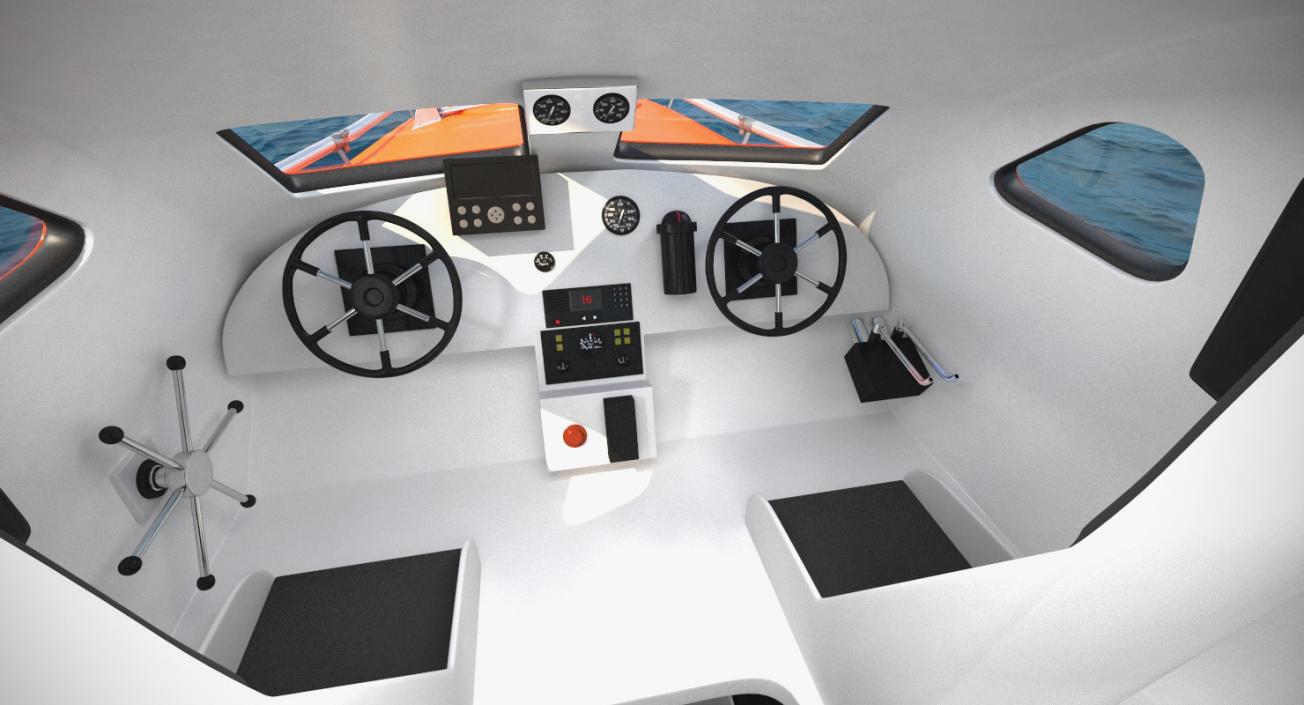 Freefall Lifeboat Launching Mechanism 3D